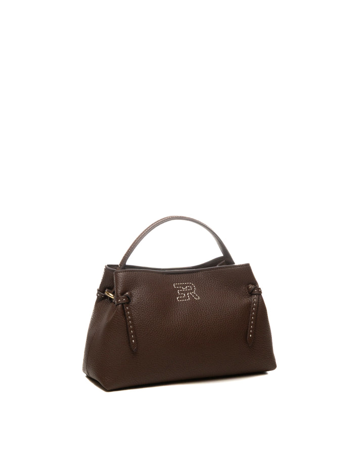 ERMANNO SCERVINO borsa a spalla aliana testa di moro 2129 ALIANA-021