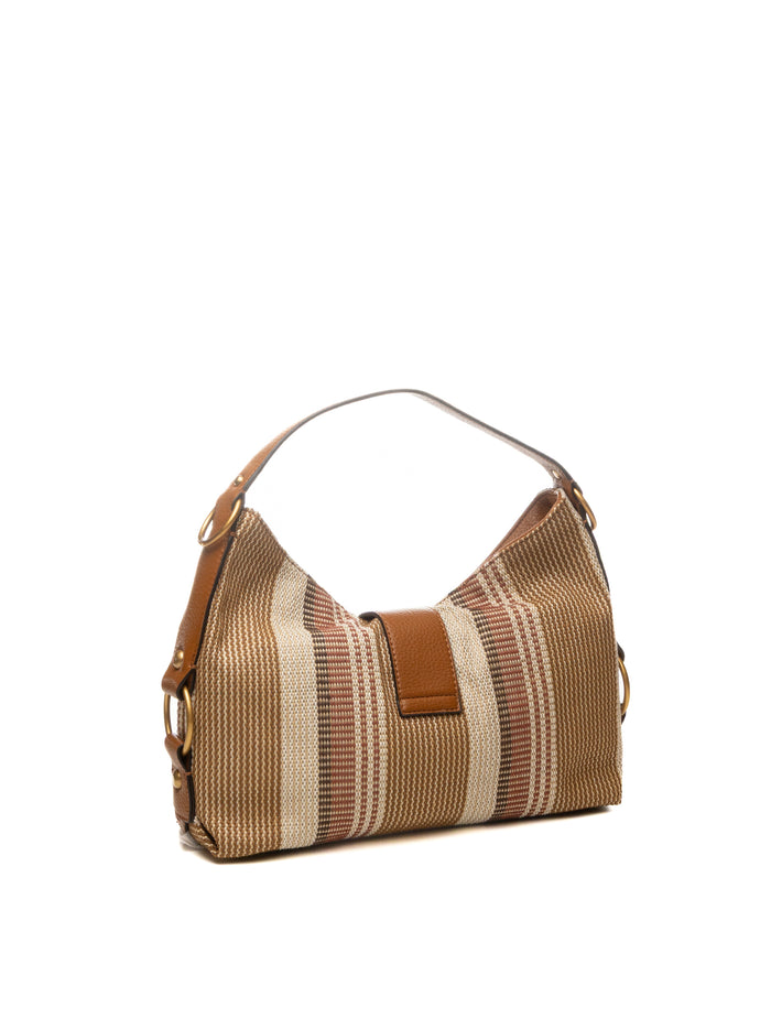 GUESS borsa a spalla camden cognac multi HWAB9308180 CAMDEN-COGNAC