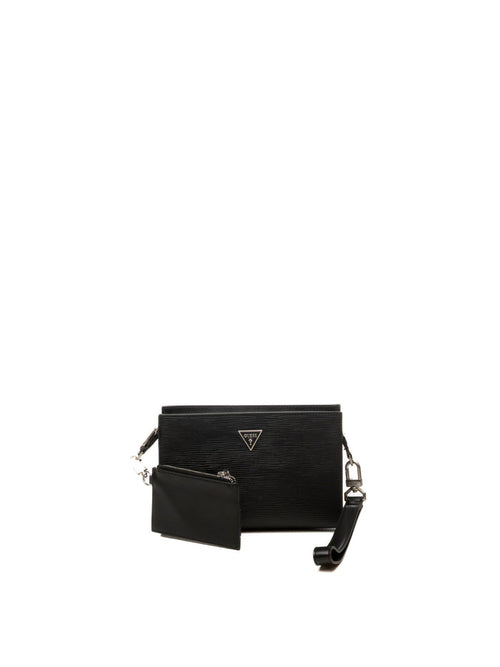 GUESS borsa a spalla milano nera HMMIPW P6257 MILANO-BLACK