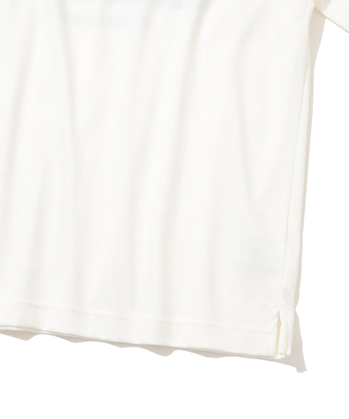 Botanical Script Mock Neck