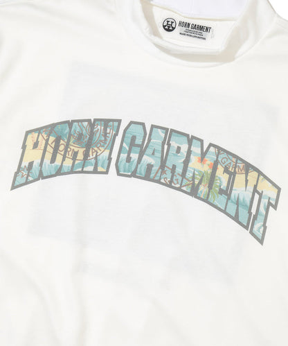 Botanical Script Mock Neck