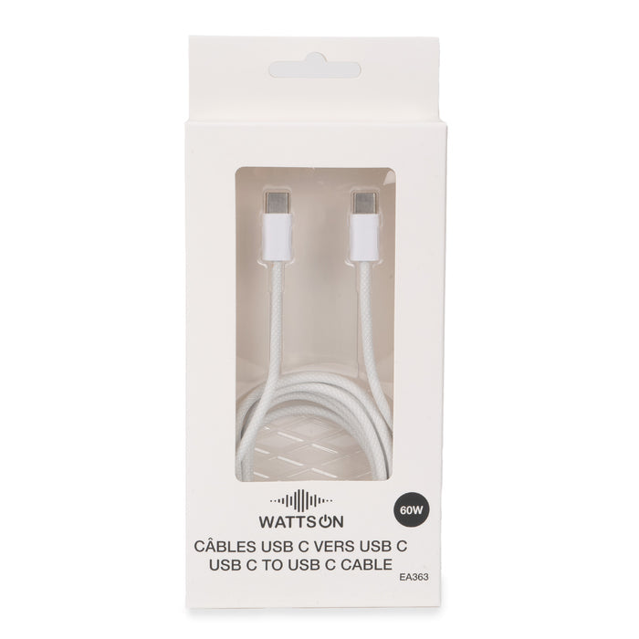 Braided TYPE-C to TYPE-C cable - Bentley