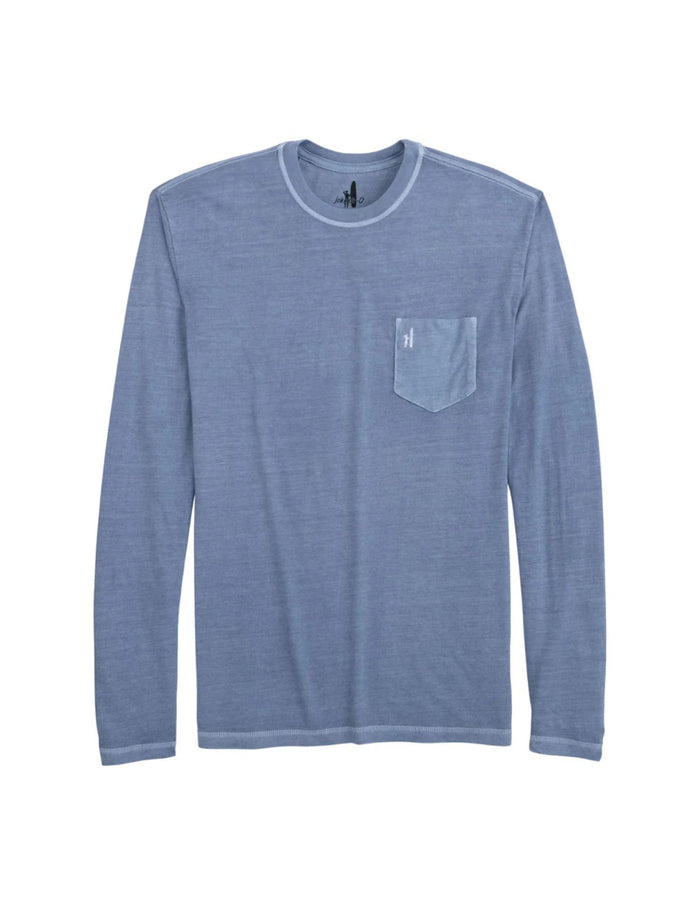 Brennan 2.0 Long Sleeve T-Shirt in Navy - Madison's Niche