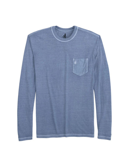 Brennan 2.0 Long Sleeve T-Shirt in Navy - Madison's Niche