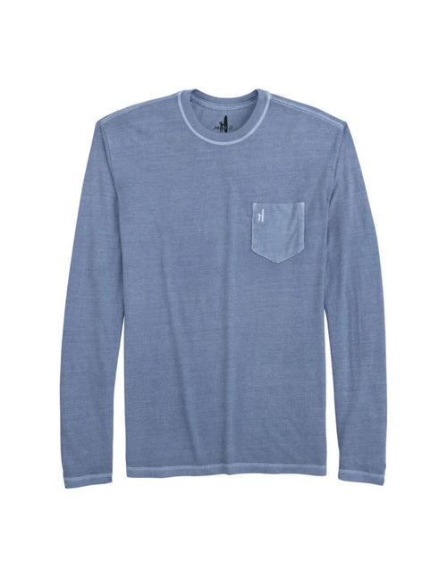 Brennan 2.0 Long Sleeve T-Shirt in Navy - Madison's Niche