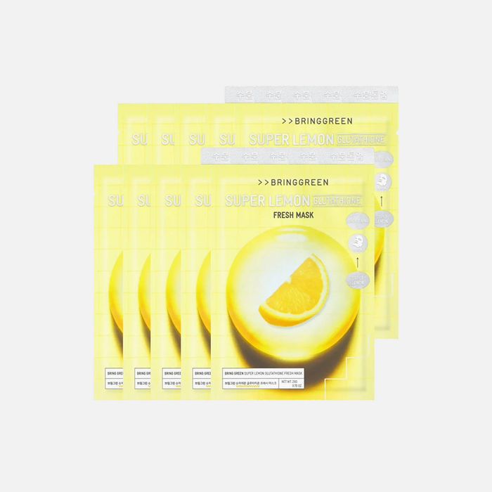 BRINGGREEN Super Lemon Glutathione Fresh Mask