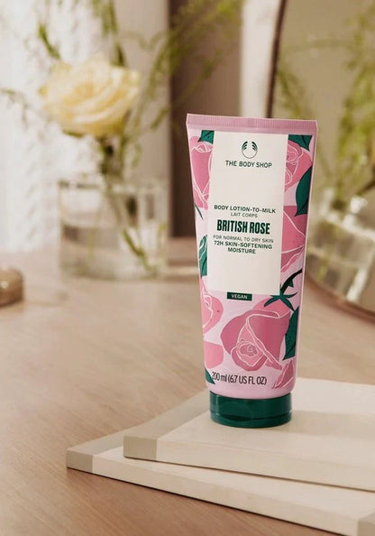 British Rose Lotion-to-Milk