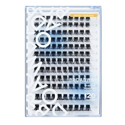 Broadway DIY Cluster Wide Volume Mega Value Pack 120pcs