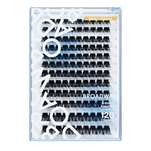 Broadway DIY Cluster Wide Volume Mega Value Pack 120pcs