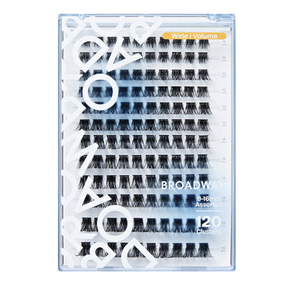 Broadway DIY Cluster Wide Volume Mega Value Pack 120pcs