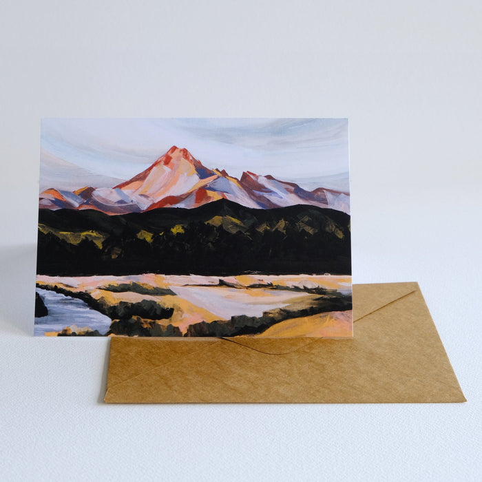 Broken Top 2 Greeting Card