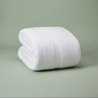 BSB Collection Plush Fleece Blankets White - Rifz Textiles Inc