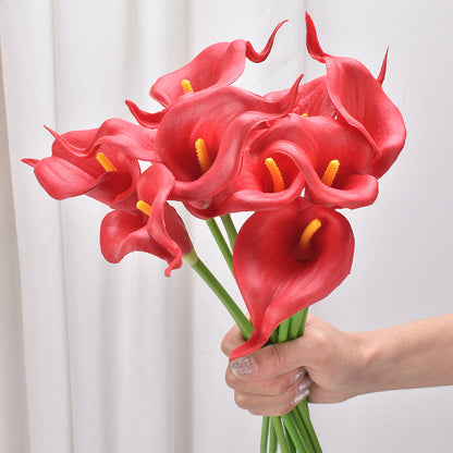 Bulk 20pcs 13" Calla Lily Bouquet Faux Flowers Wholesale