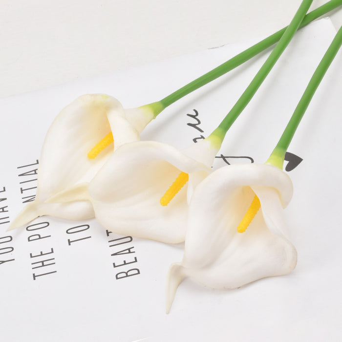Bulk 20pcs 13" Calla Lily Bouquet Faux Flowers Wholesale