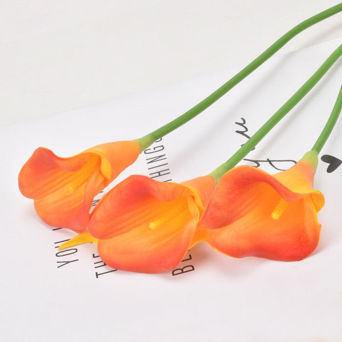 Bulk 20pcs 13" Calla Lily Bouquet Faux Flowers Wholesale