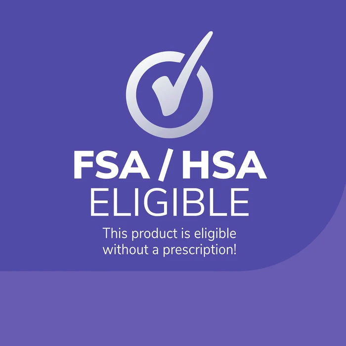 FSA/HSA eligible seal for bunion toe corrector.