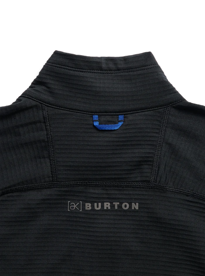 Product image of Women's Burton [ak] Helium Grid Fleece Quarter-Zip[Variant:True Black]