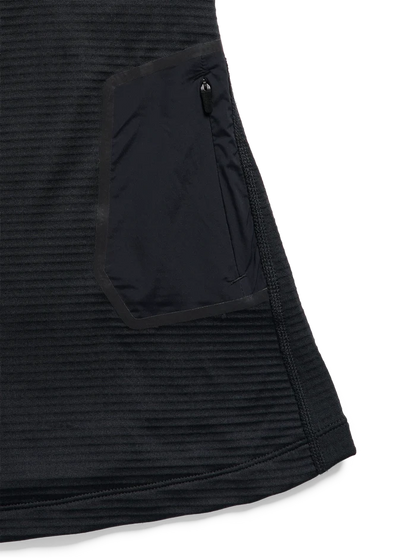 Product image of Women's Burton [ak] Helium Grid Quarter-Zip Fleece[Variant:True Black]