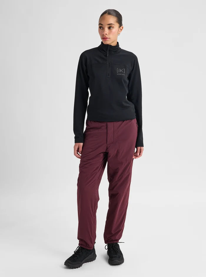 Product image of Women's Burton [ak] Helium Grid Quarter-Zip Fleece[Variant:True Black]