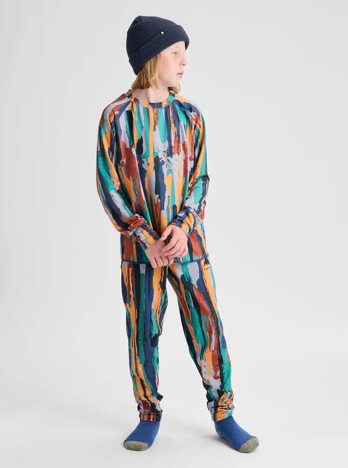 Product image of Kids' and Toddlers' Burton Midweight Base Layer Set[Variant:Paint Stripe]