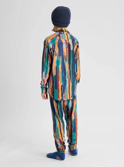 Product image of Kids' and Toddlers' Burton Midweight Base Layer Set[Variant:Paint Stripe]
