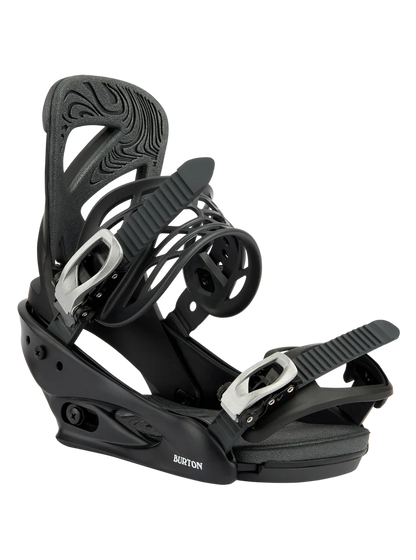 Product image of Women's Burton Scribe Re:Flex Snowboard Bindings[Variant:Black]