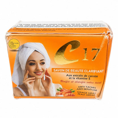 C17 Clarifying Beauty Soap with Carrot Extract and Vitamin E - Yado African & Caribbean Market