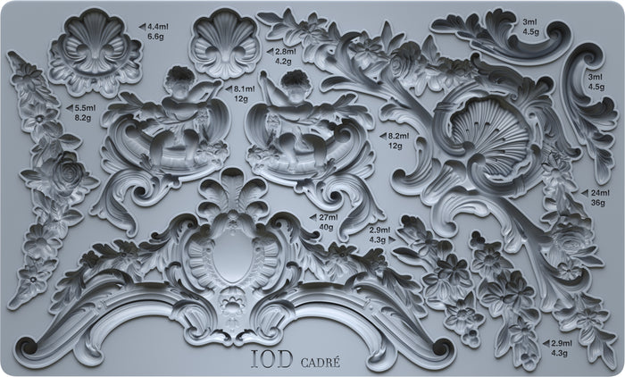 Cadré - 6x10 Mould - Iron Orchid Designs
