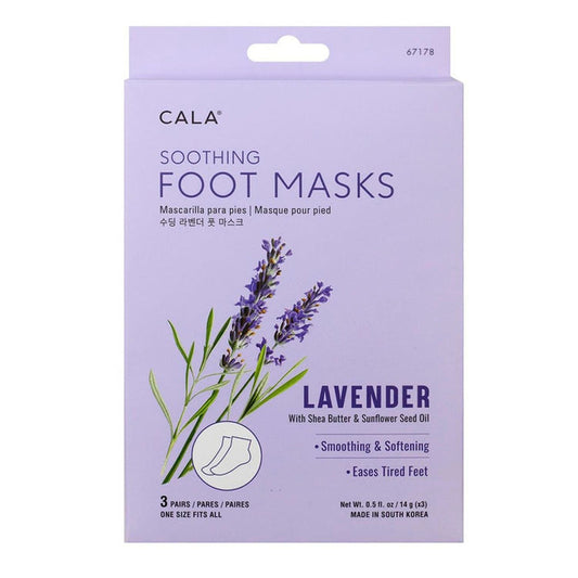 Cala Foot Masks 3 Pairs - ikatehouse
