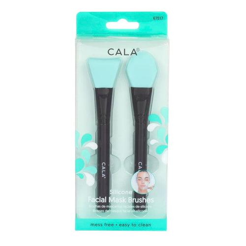 Cala Silicone Facial Mask Brush 2pcs - ikatehouse