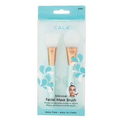 Cala Silicone Facial Mask Brush 2pcs - ikatehouse