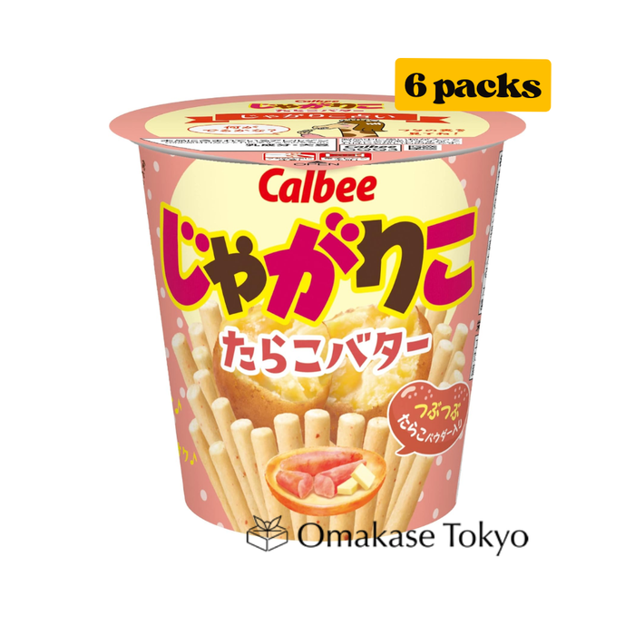 Calbee Jagariko Tarako Butter 52g (pack of 6)