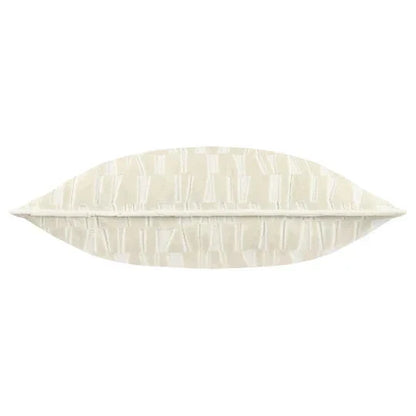 Calypso Ivory Velvet Pattern Cushion Cover - 50x50cm Textiles