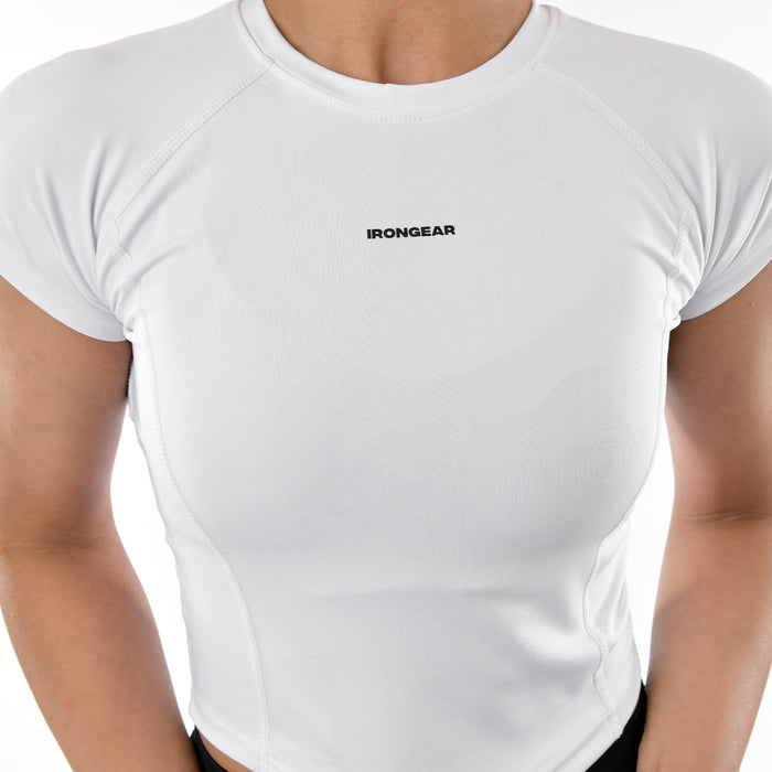 Cap Sleeve Compression Top - IRONGEAR Fitness