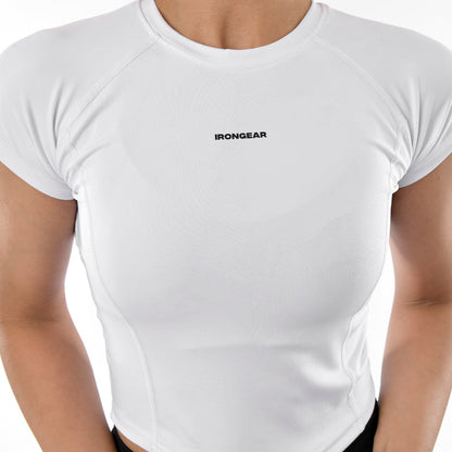 Cap Sleeve Compression Top - IRONGEAR Fitness