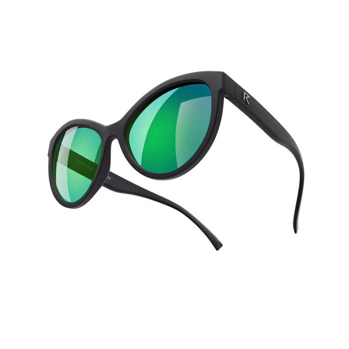 Single Vision / Solid Smoke / Green Mirror