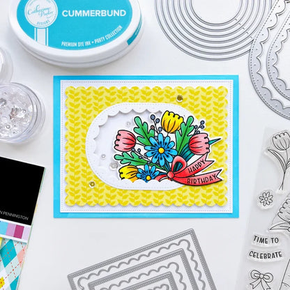 Catherine Pooler - Patterned Paper - Easterpalooza. Let's celebrate the season with the Easterpalooza Patterned Paper. This bright and vibrant pack is full of easter and spring inspired prints and patterns. Available at Embellish Away located in Bowmanville Ontario Canada. Example by brand ambassador.