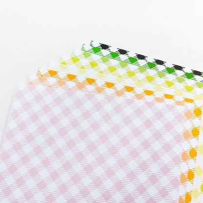 Catherine Pooler - Patterned Paper - Spring Gingham. Get the perfect paper pack for spring! The Spring Gingham Patterned Paper is a gingham pack with a fresh and sunny color combo. Available at Embellish Away located in Bowmanville Ontario Canada.