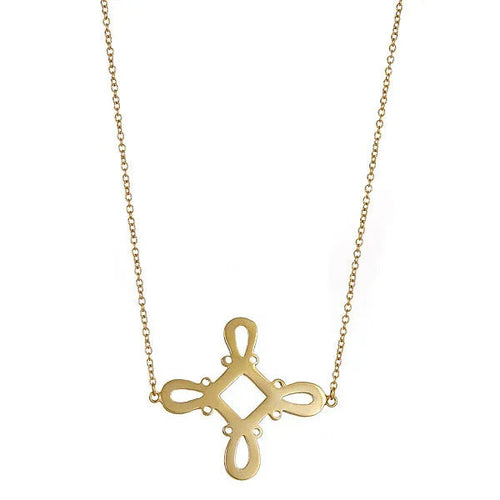 Celtic Clover Pendant - Yelena Noah Designs