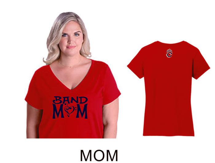 Chap Band Curvy Ladies Tee- 4 Designs- Matte or Glitter