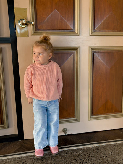'Charlie' Knit - Dusty Pink