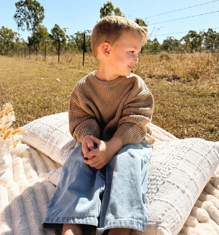 'Charlie' Knit - Latte
