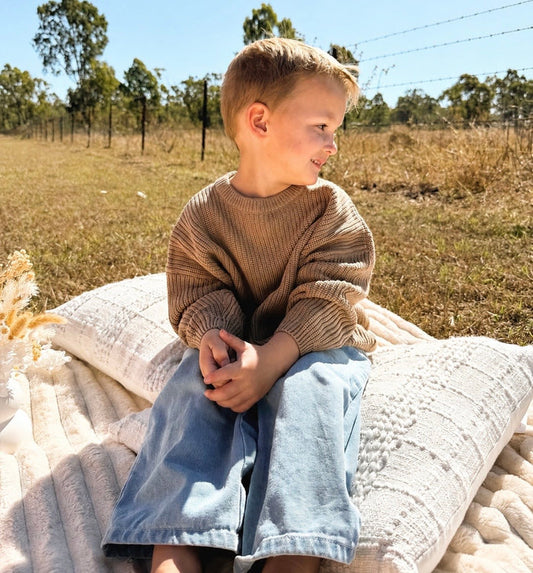 'Charlie' Knit - Latte