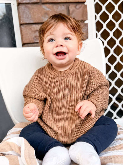'Charlie' Knit - Latte