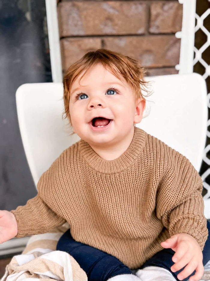 'Charlie' Knit - Latte
