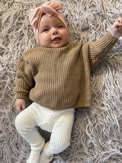 'Charlie' Knit - Latte
