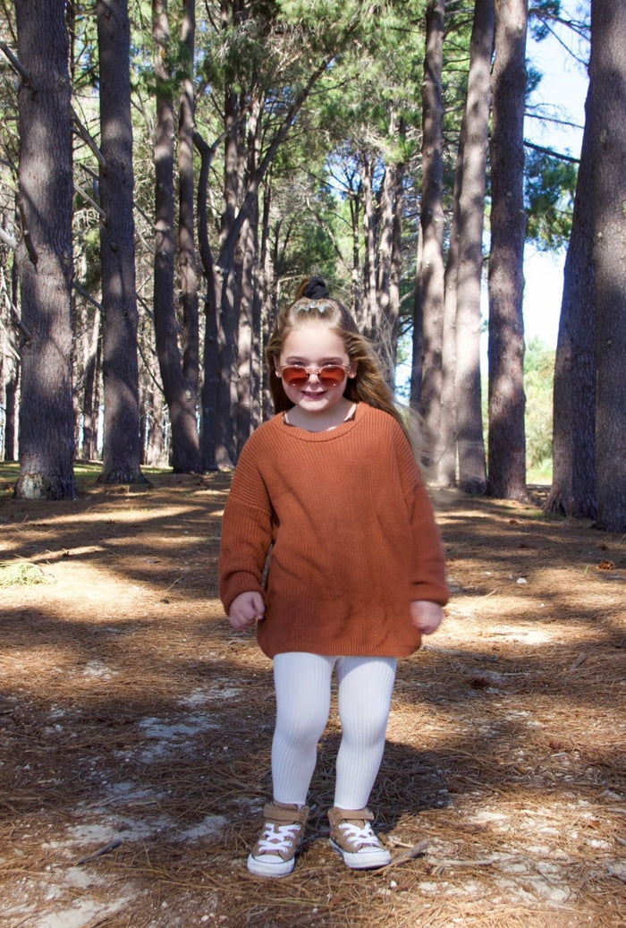 'Charlie' Knit - Rust