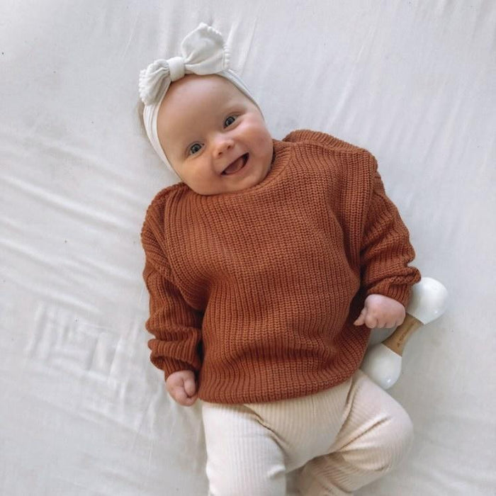 'Charlie' Knit - Rust