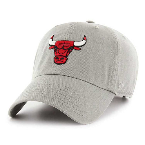 Chicago Bulls Grey Clean Up Adjustable Cap