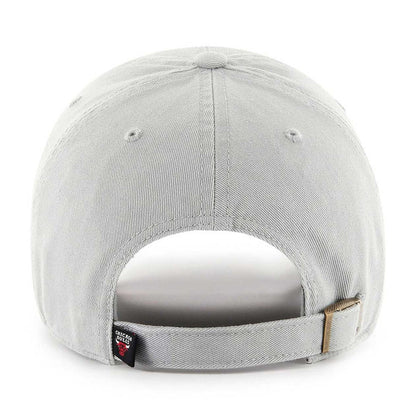 Chicago Bulls Grey Clean Up Adjustable Cap